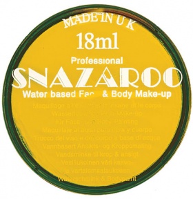 Snazaroo Face Paint - Bright Yellow 18ml