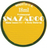 Snazaroo Face Paint - Bright Yellow 18ml