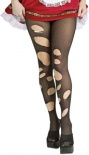 Unhappily Everafter - Black Ripped Stockings