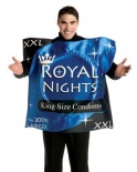 Royal Nights (Condom Packet) Fancy Dress Costume